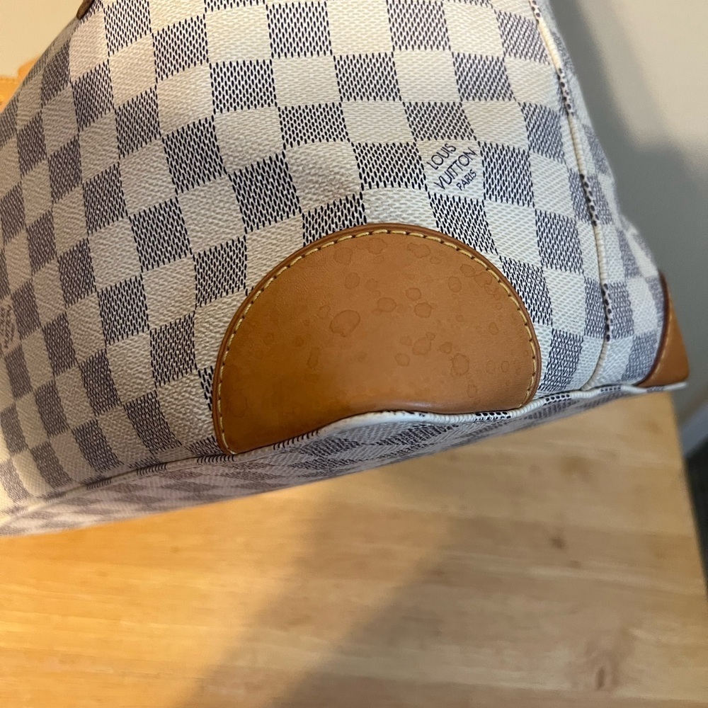 Louis Vuitton Damier Azur Hampstead Tote - Picture 7 of 14